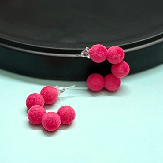 BubblePop Hoops - Neon Pink