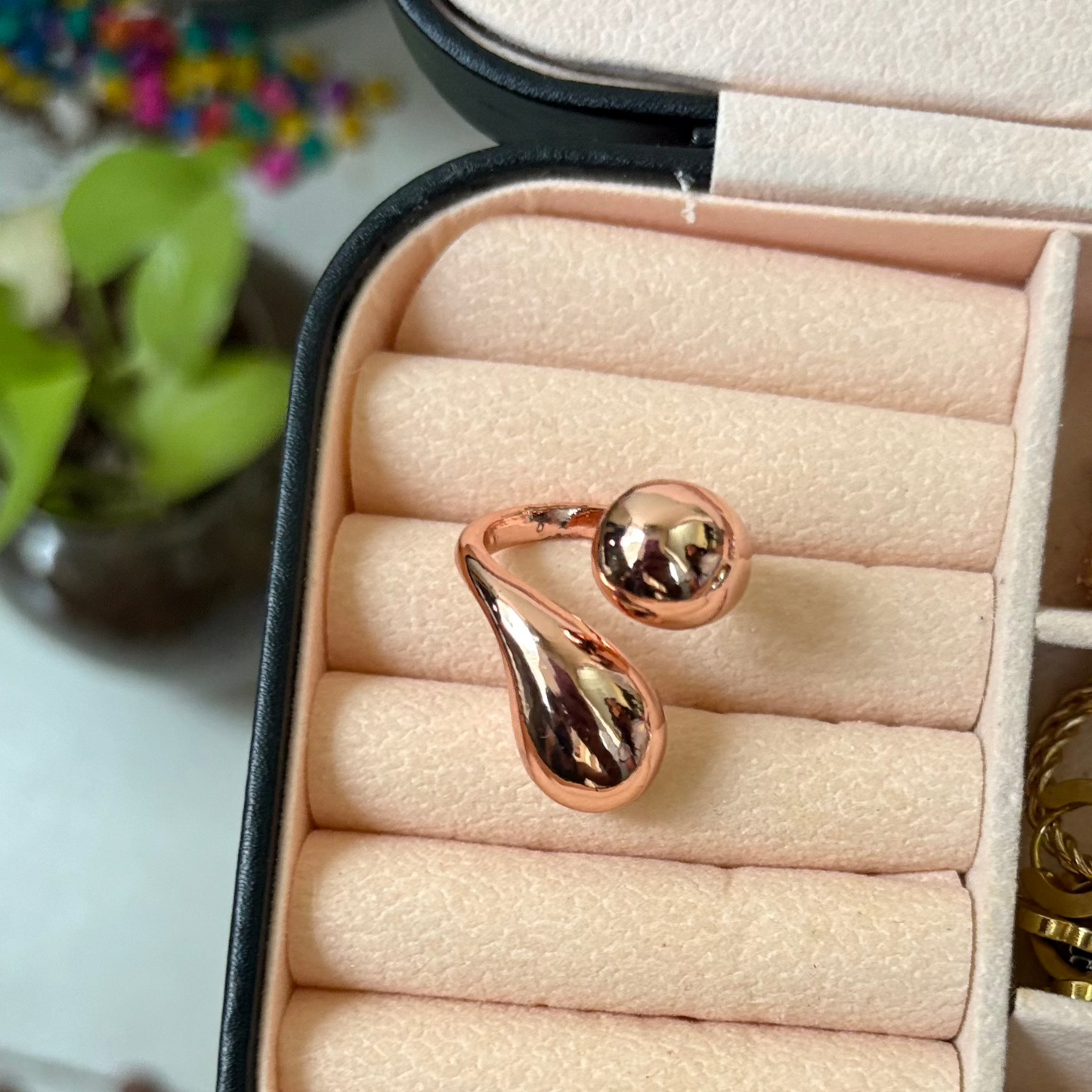 Teardrop Chunky Ring buy